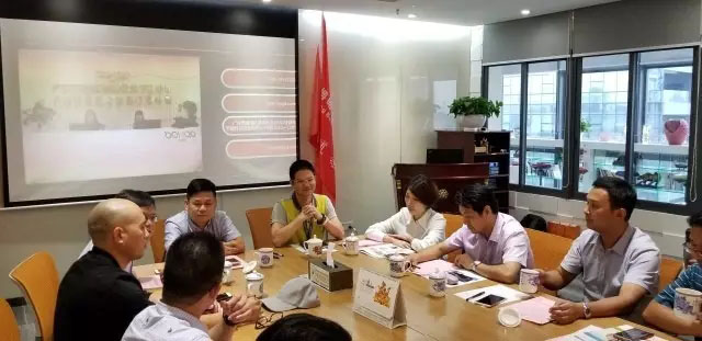 熱烈歡迎贛州在穗掛職干部一行到廣東博皓—廣東省上猶商會會長單位參觀考察-2