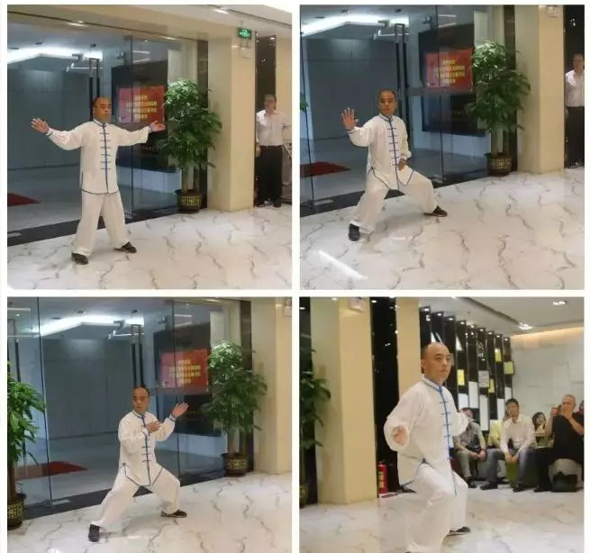 楊中育教練為大家帶來了一場精彩的陳式太極拳武術表演