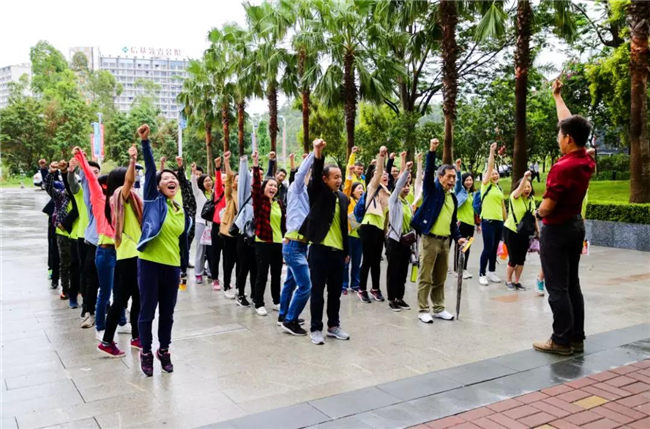 迎著光勇敢追｜廣東博皓2018極速前進(jìn)拓展活動(dòng)-2