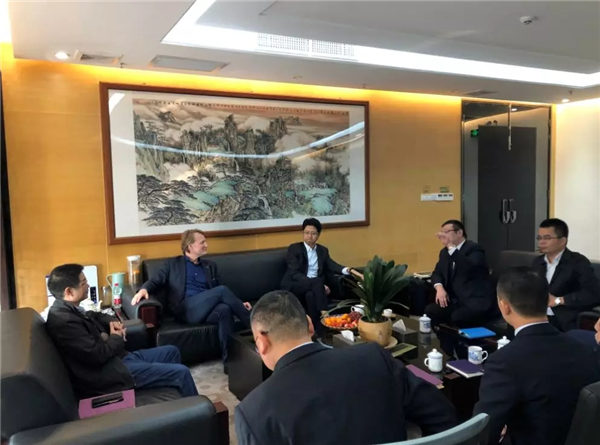 AOC力聯思樹脂集團歐亞CEO Bert Bakker一行蒞臨廣東博皓參觀指導-1