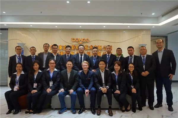 AOC力聯思樹脂集團歐亞CEO Bert Bakker一行蒞臨廣東博皓參觀指導-5