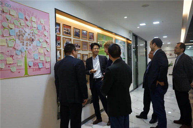 廣東博皓復合材料有限公司戰略合作伙伴AOC力聯思一行來訪