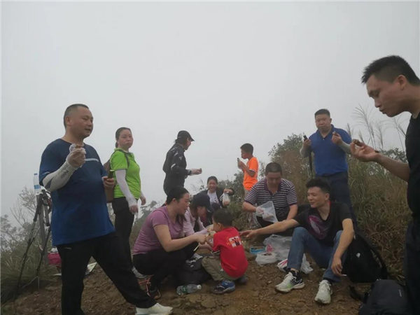 廣東博皓“博行天下戶外俱樂部”惠州大南山徒步之旅 -2